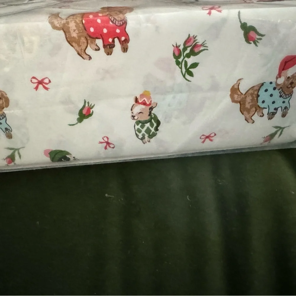 CATH KIDSTON”puppy love” king size sheet set!I have other sizes & patterns too🎄